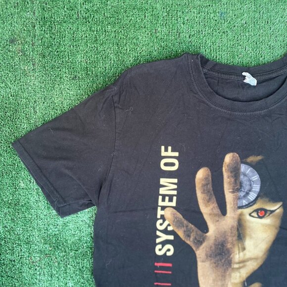 Vintage Y2K System of A Down Shirt SOAD Metal Rock Band Tee - Picture 2 of 5